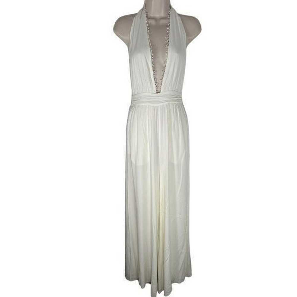 The Jetset Diaries The Hammock Ivory Halter Plung… - image 5
