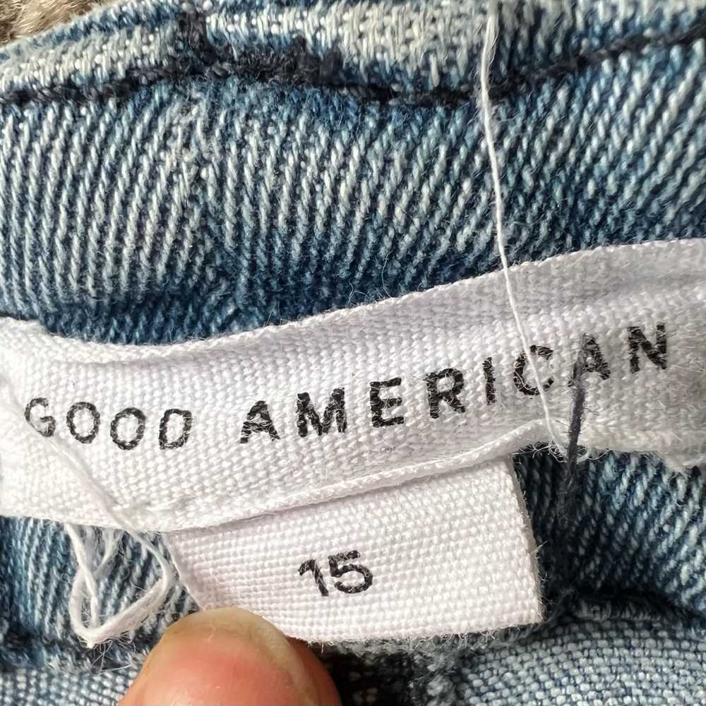 GOOD AMERICAN Good Leg Straight Jeans - Size 15 -… - image 4