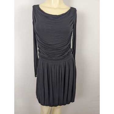 Leota casual blouson ruched dress S - image 1