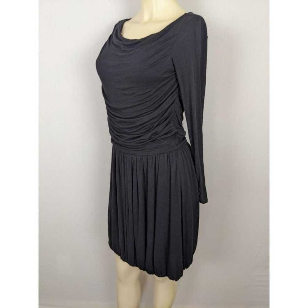 Leota casual blouson ruched dress S - image 3