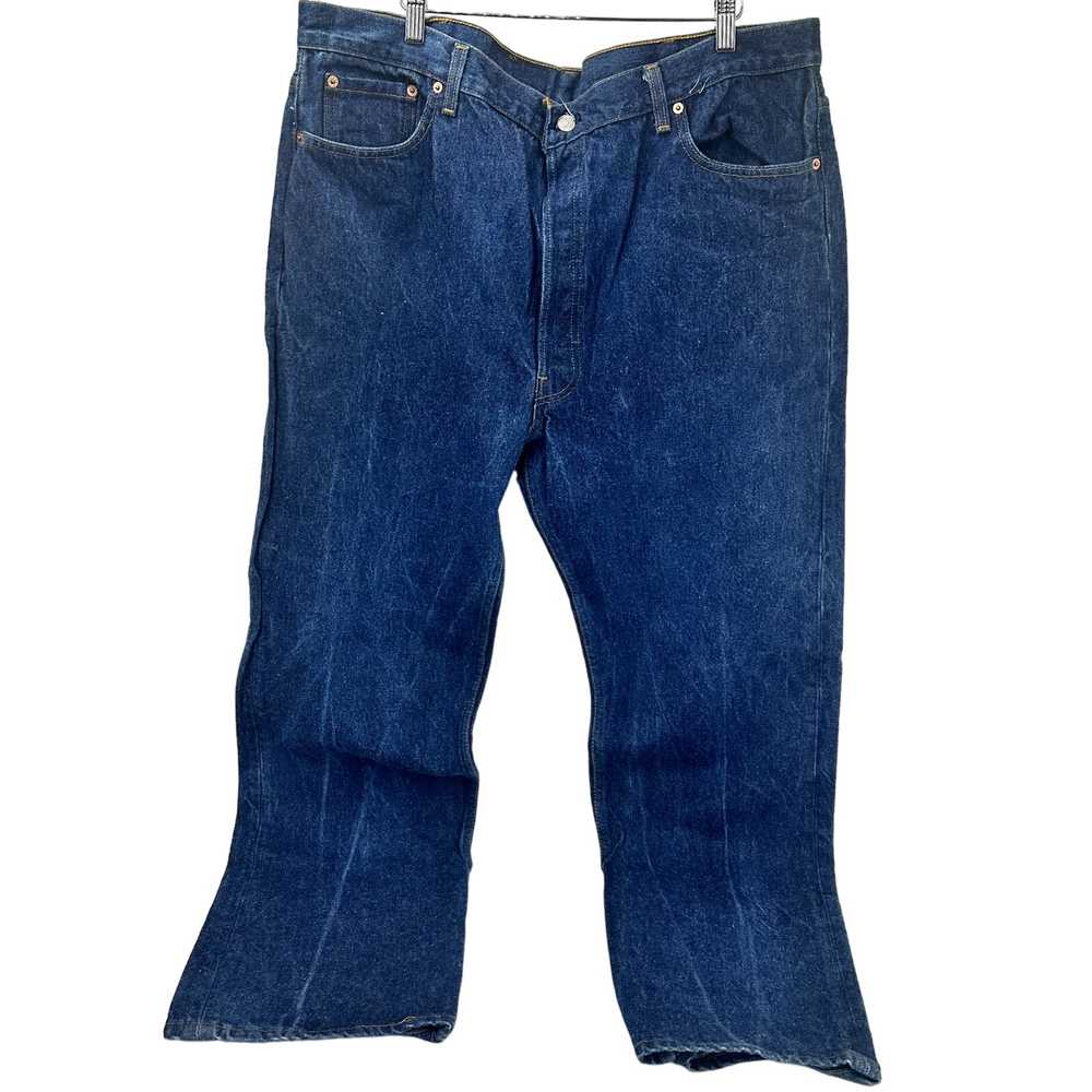 Vintage Levi's Jeans 501xx Button Fly 90's USA Bl… - image 2