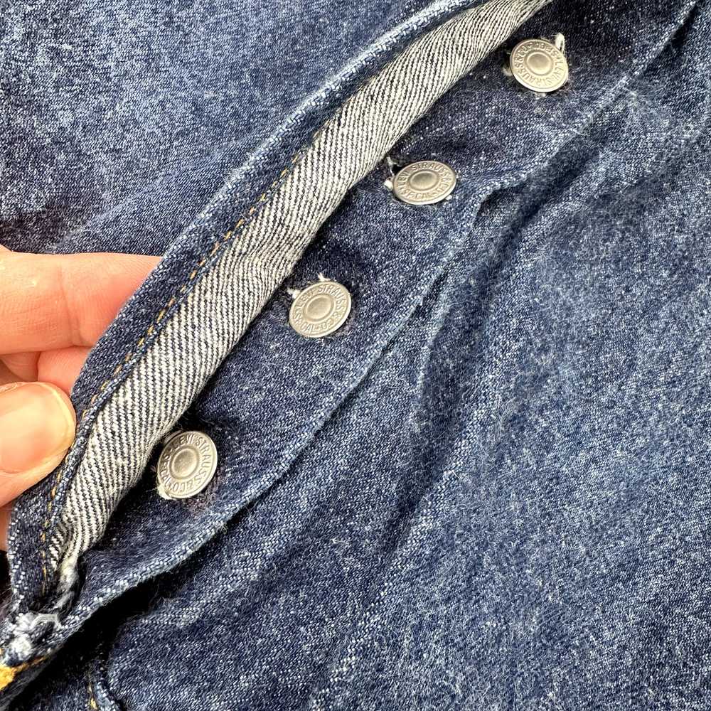 Vintage Levi's Jeans 501xx Button Fly 90's USA Bl… - image 4