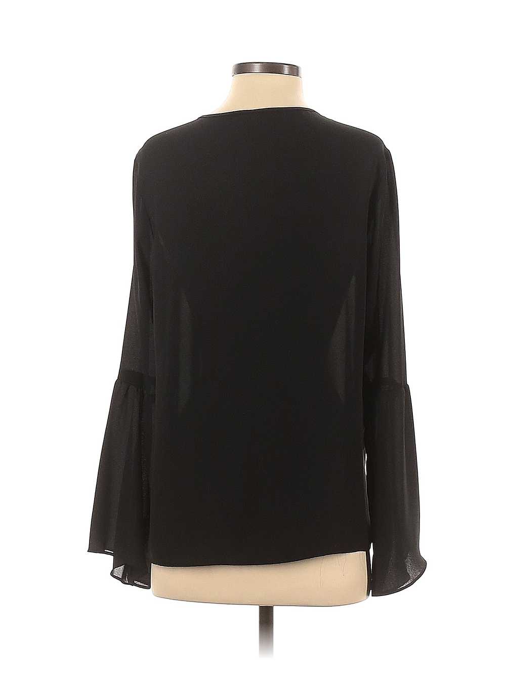 Three Eighty Two Women Black Long Sleeve Blouse XS - image 2