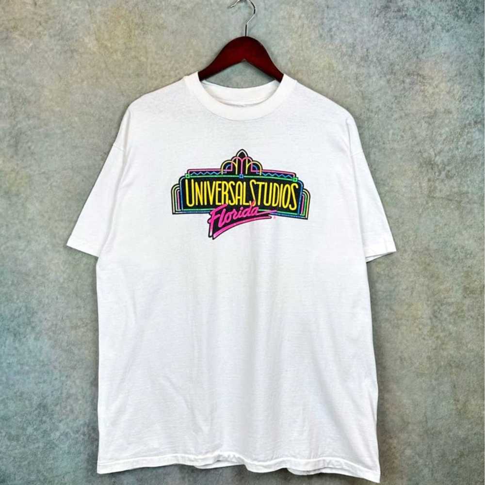 Vintage 90s Universal Studios T Shirt Mens Sz XL … - image 1