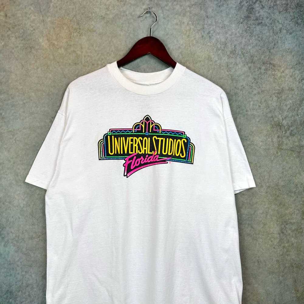 Vintage 90s Universal Studios T Shirt Mens Sz XL … - image 2