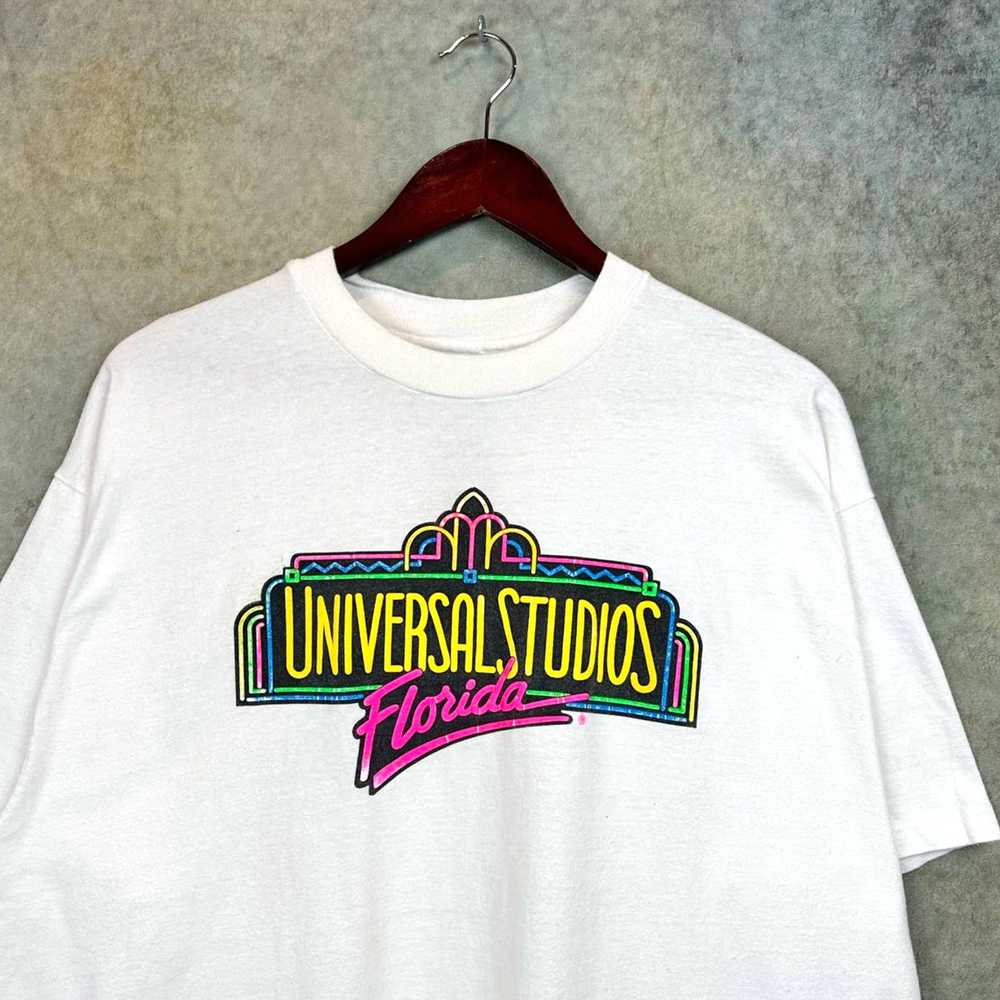 Vintage 90s Universal Studios T Shirt Mens Sz XL … - image 4