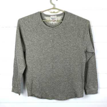 Lucky Brand Lived in Thermal crew neck tan brown … - image 1