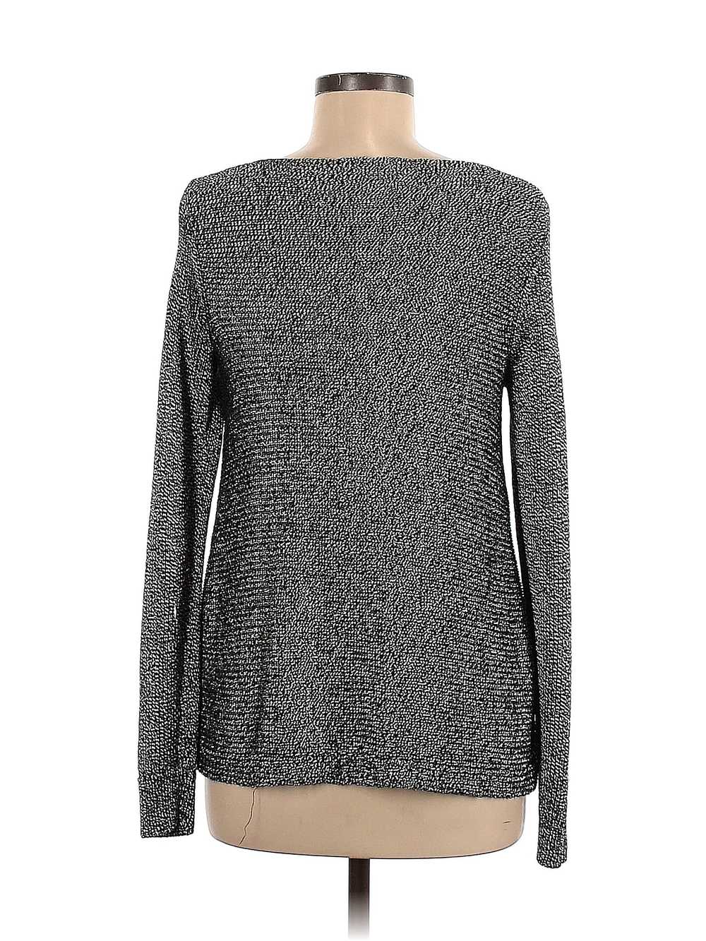 Club Monaco Women Gray Pullover Sweater M - image 2