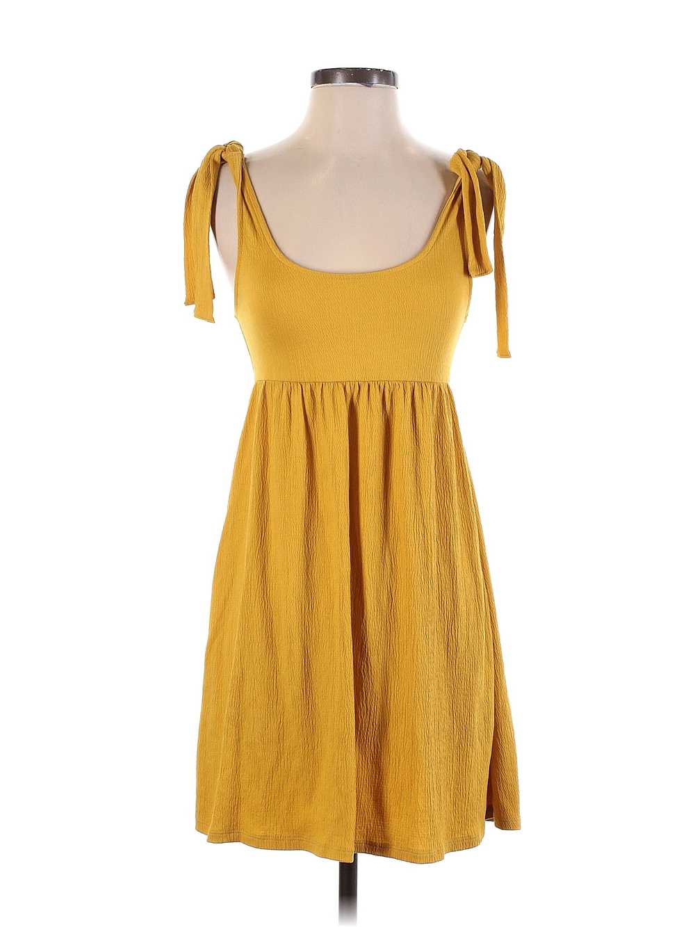 Wild Fable Women Yellow Casual Dress XS - image 1