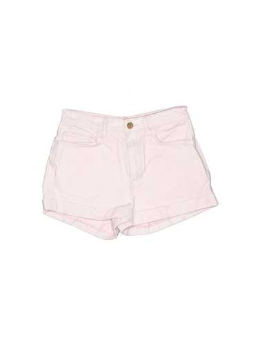 American Apparel Women Pink Denim Shorts 26W