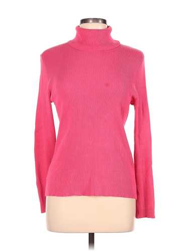 Chico's Women Pink Turtleneck Sweater L - image 1