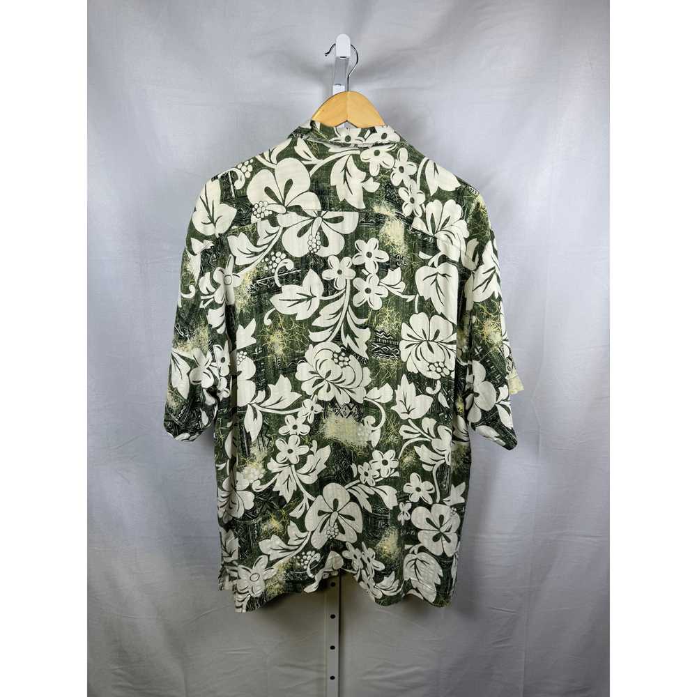 Tommy Bahama Vintage 100% Silk Short Sleeve Butto… - image 5