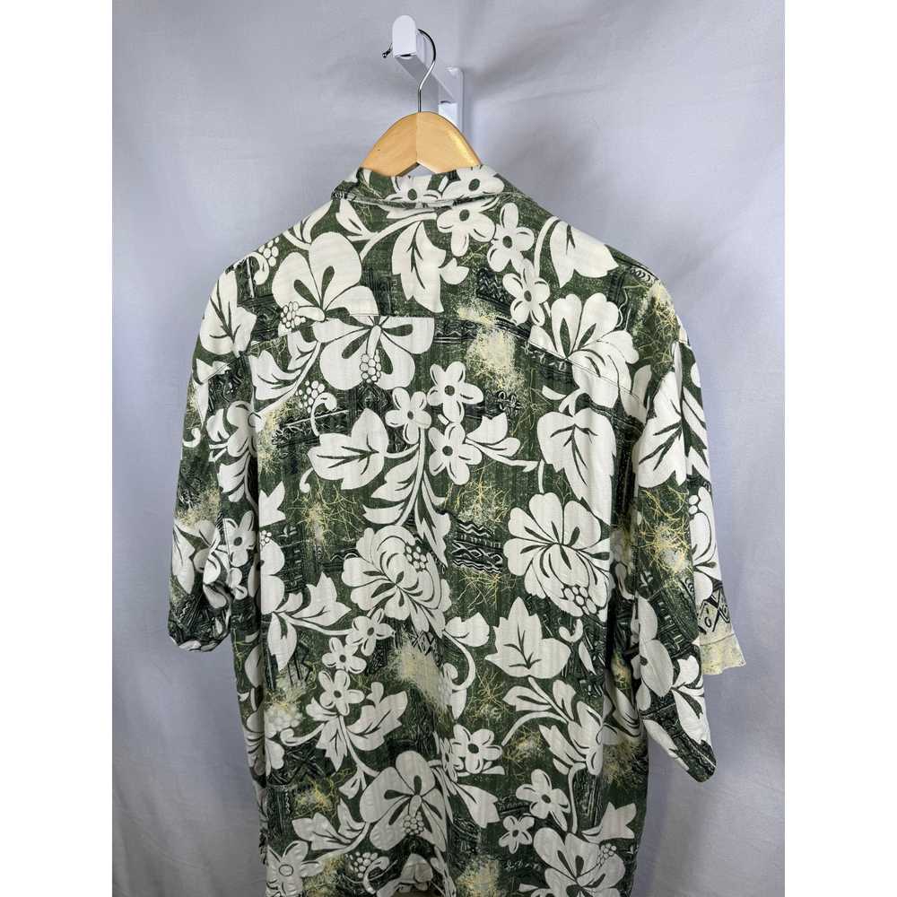 Tommy Bahama Vintage 100% Silk Short Sleeve Butto… - image 6