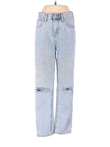English Factory Women Blue Jeans 26W - image 1