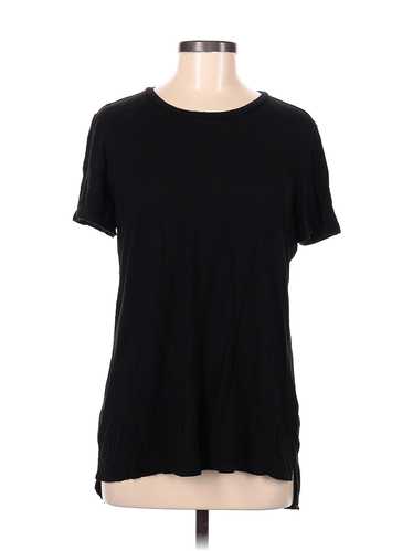 Ellen Tracy Women Black Short Sleeve T-Shirt M