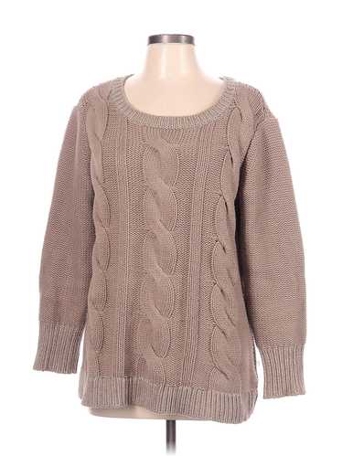 Hatley Women Brown Pullover Sweater L