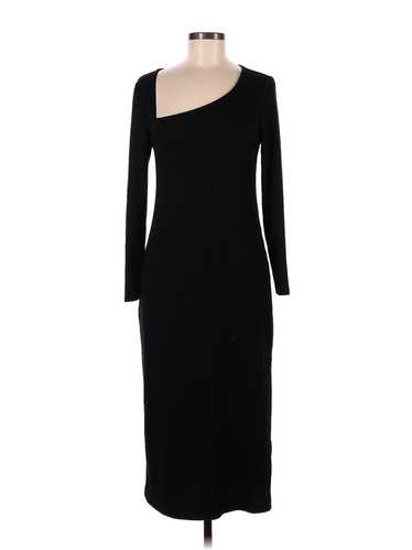 A New Day Women Black Casual Dress M - image 1
