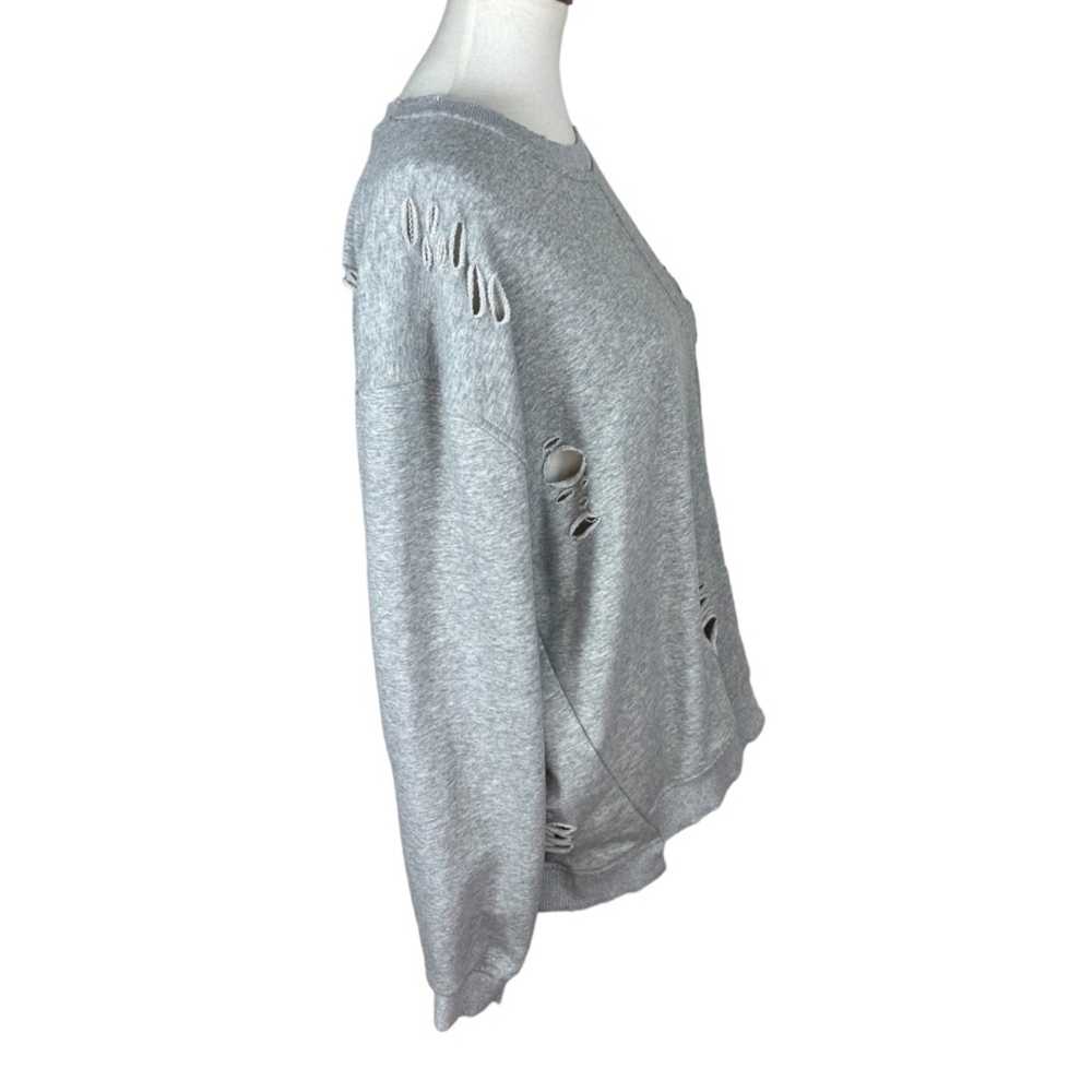 Syd & Stone Grey Relaxed Distressed Grey French T… - image 4