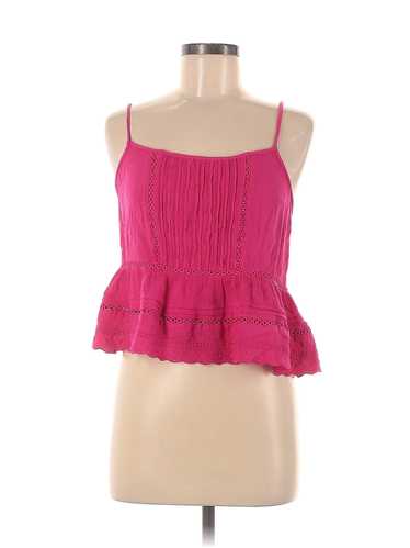 Fore Women Pink Sleeveless Blouse L