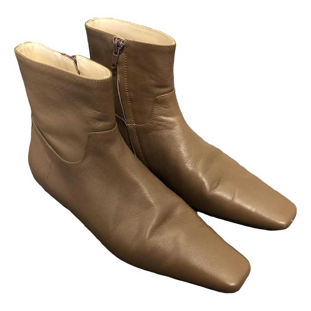Khaite Leather ankle boots - image 1