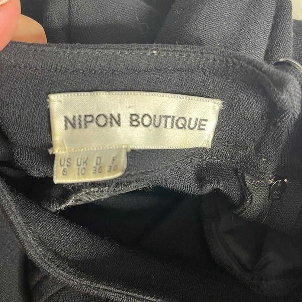 Nipon Boutique Vintage Wool Long Sleeve Dress Siz… - image 4