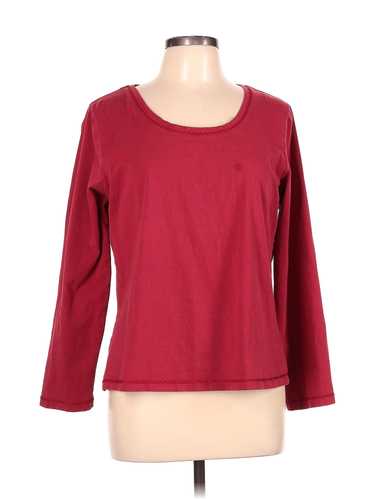 Coldwater Creek Women Red Long Sleeve Top L
