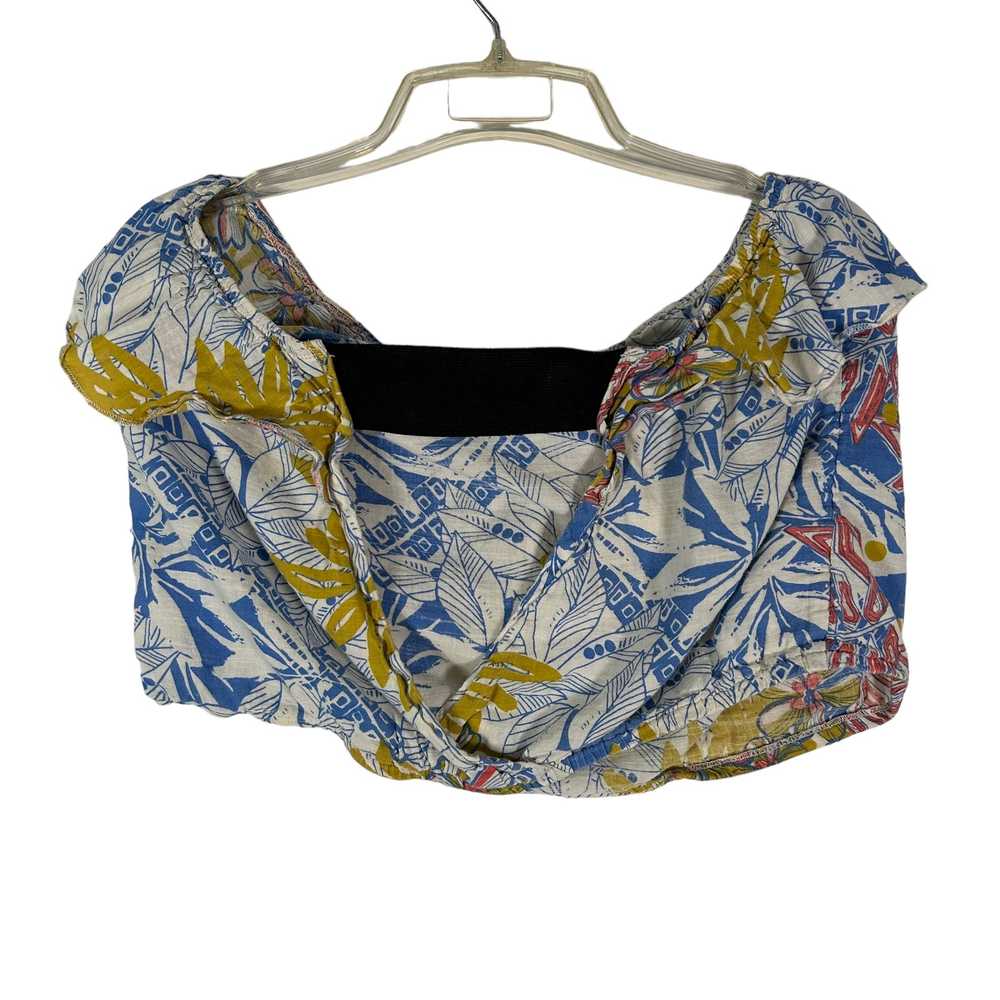 O’Neill Floral Tropical Print Lightweight Crop To… - image 3