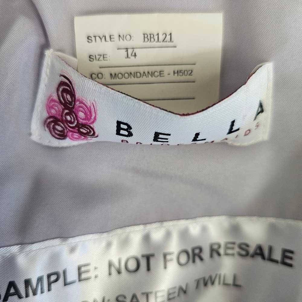 Bella Bridesmaid Satin Twill Dress with Keyhole B… - image 7