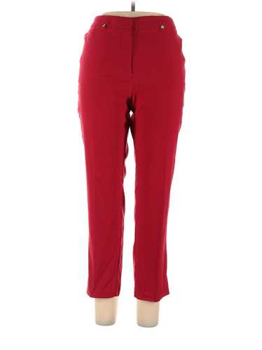 Retrology Women Red Dress Pants 16 Petites