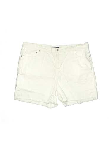 Gap Women Ivory Denim Shorts 34W - image 1