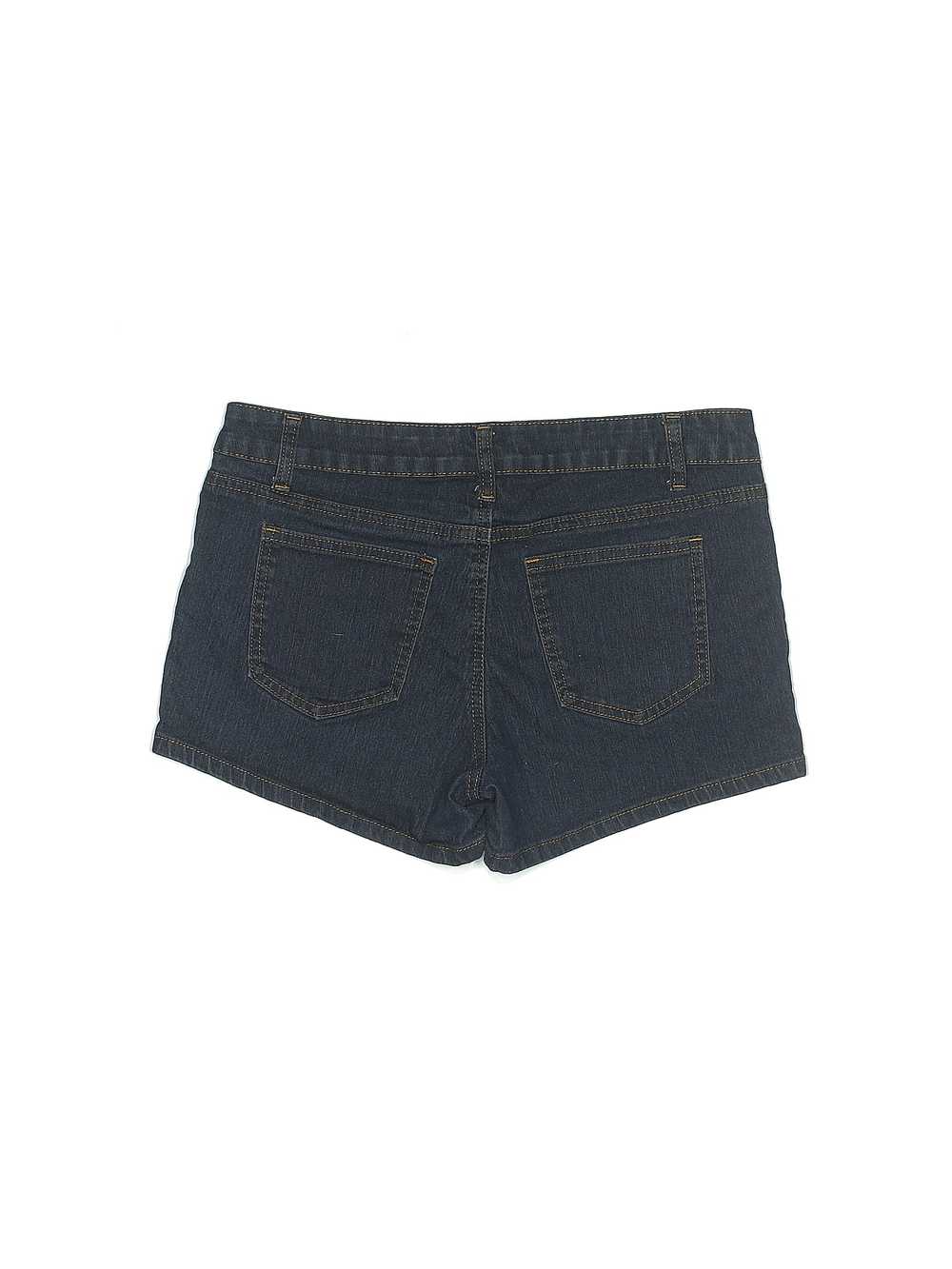 Wax Jean Women Blue Denim Shorts L - image 2