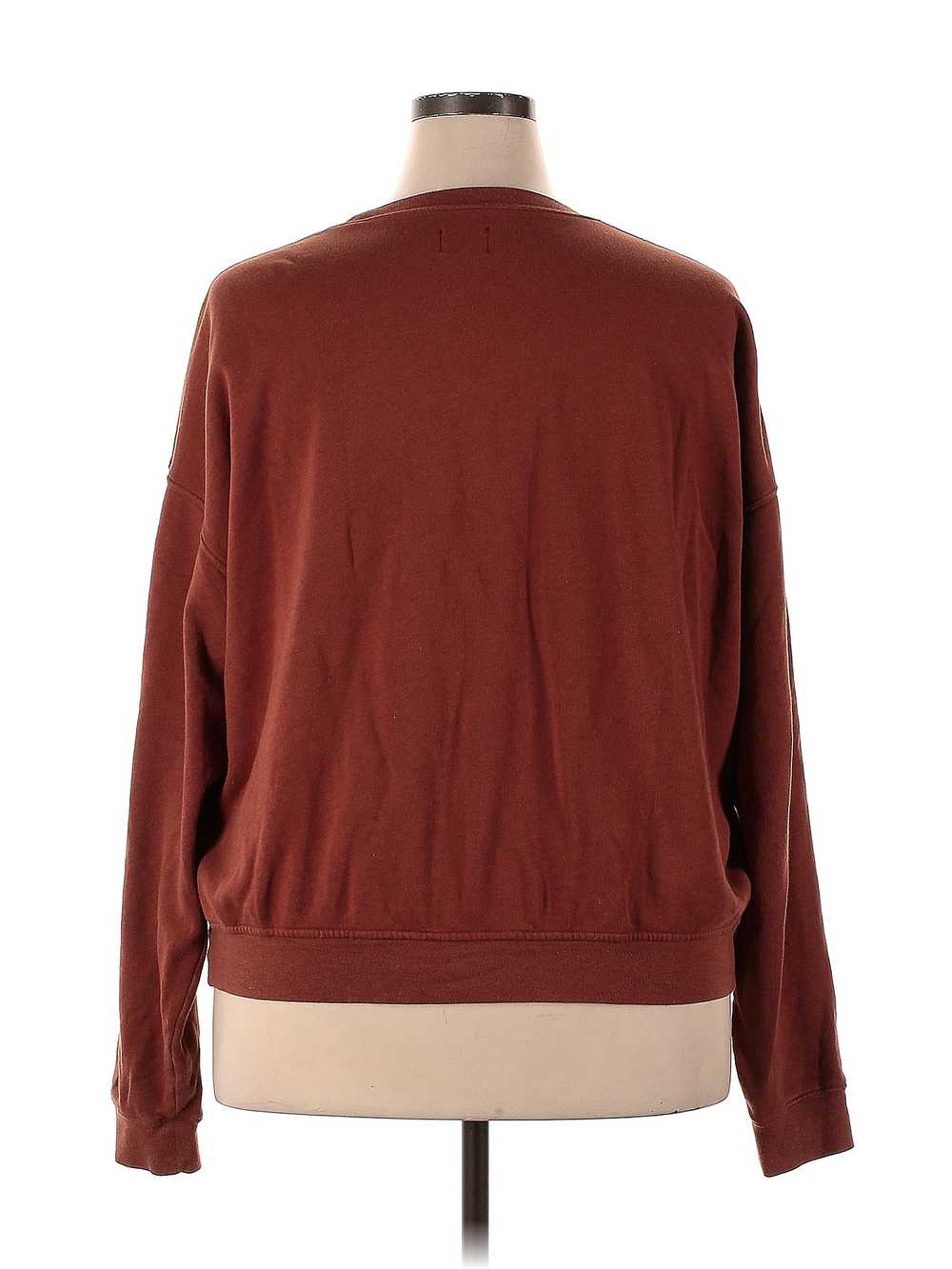 WSLY Women Brown Sweatshirt 2X Plus - image 2