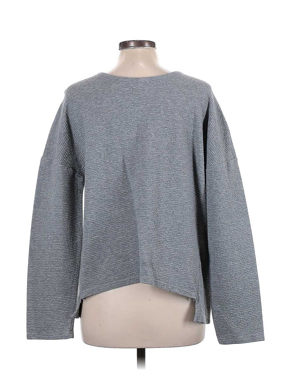 Athletic Works Women Gray Pullover Sweater L - image 2