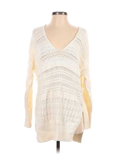 Free People Women Ivory Pullover Sweater XS
