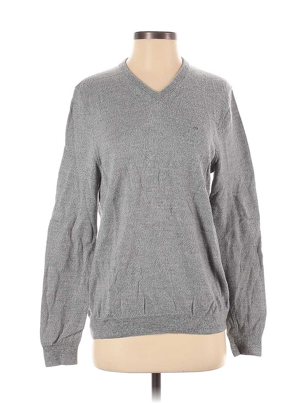 Calvin Klein Women Gray Wool Pullover Sweater S - image 1