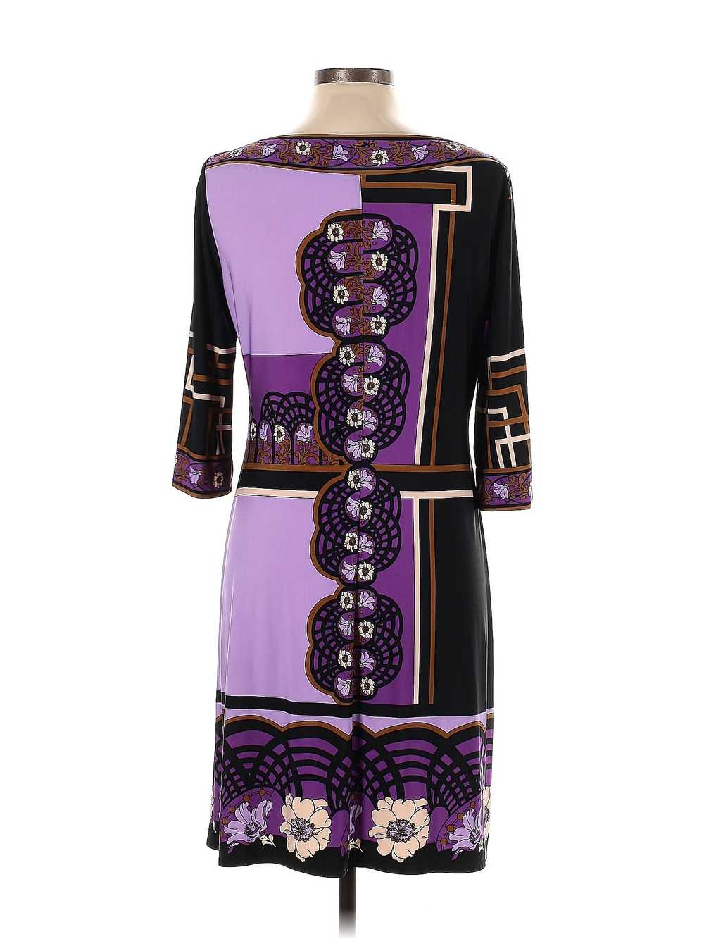 Donna Morgan Women Purple Casual Dress 12 - image 2