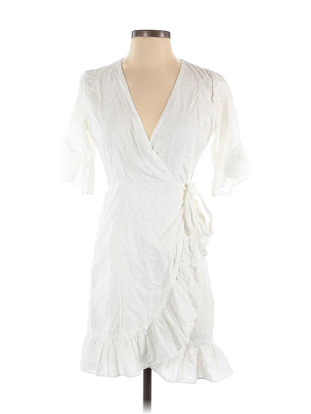 Kos Resort Women White Casual Dress S - image 1