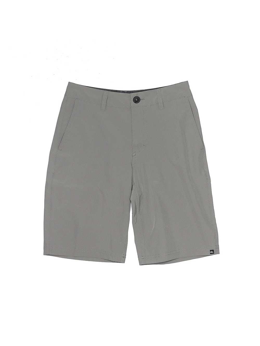 Quiksilver Women Gray Athletic Shorts 25W - image 1