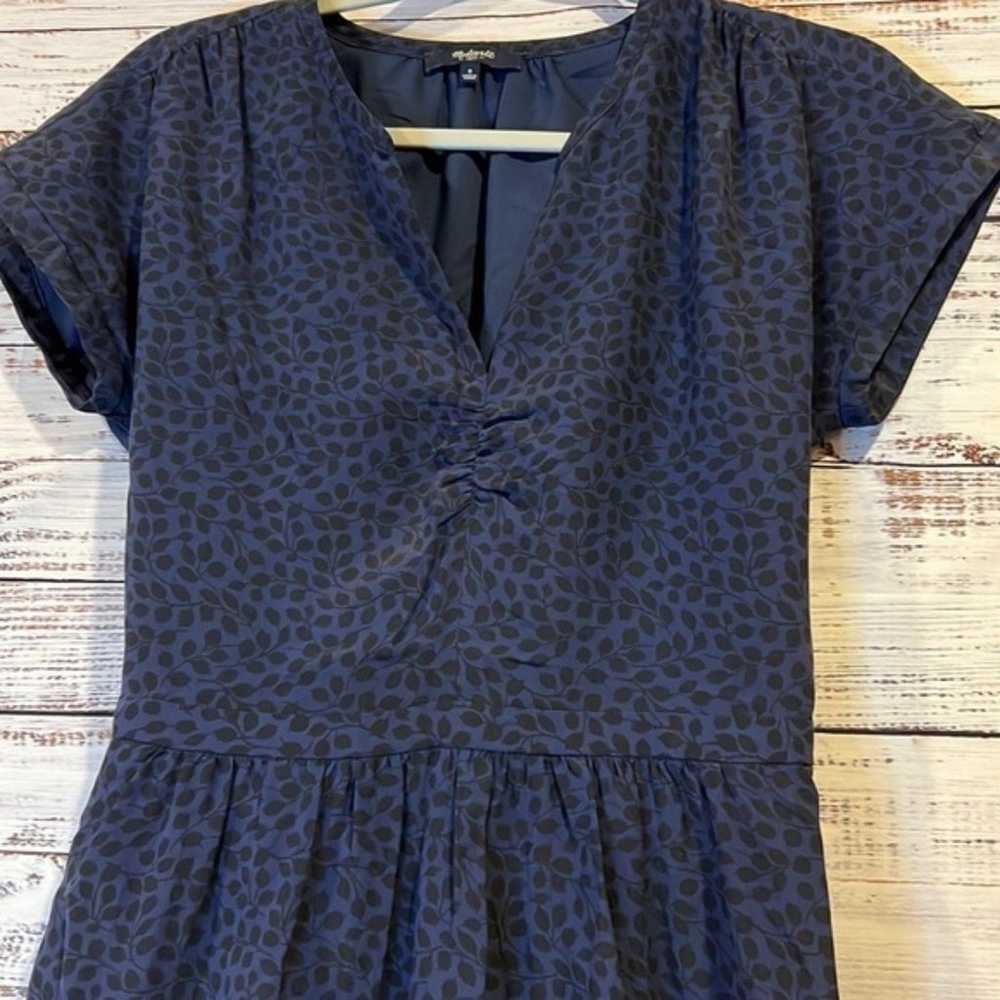 Madewell Silk Lined Spotted Dress Size 2 - image 2