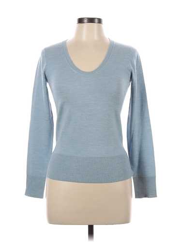 Calvin Klein Women Blue Wool Pullover Sweater S