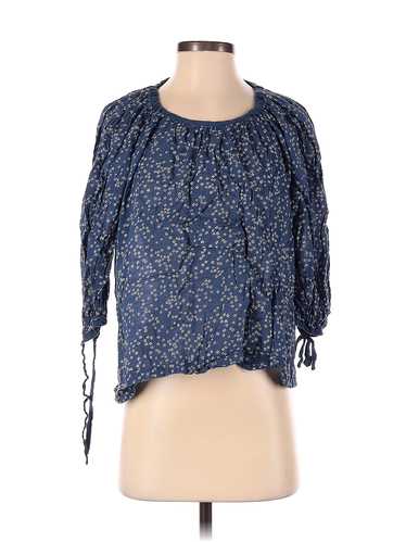 French Connection Women Blue 3/4 Sleeve Blouse 4