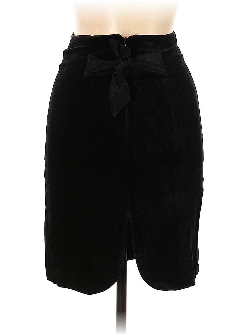 Laura Ashley Women Black Casual Skirt 10 - image 2