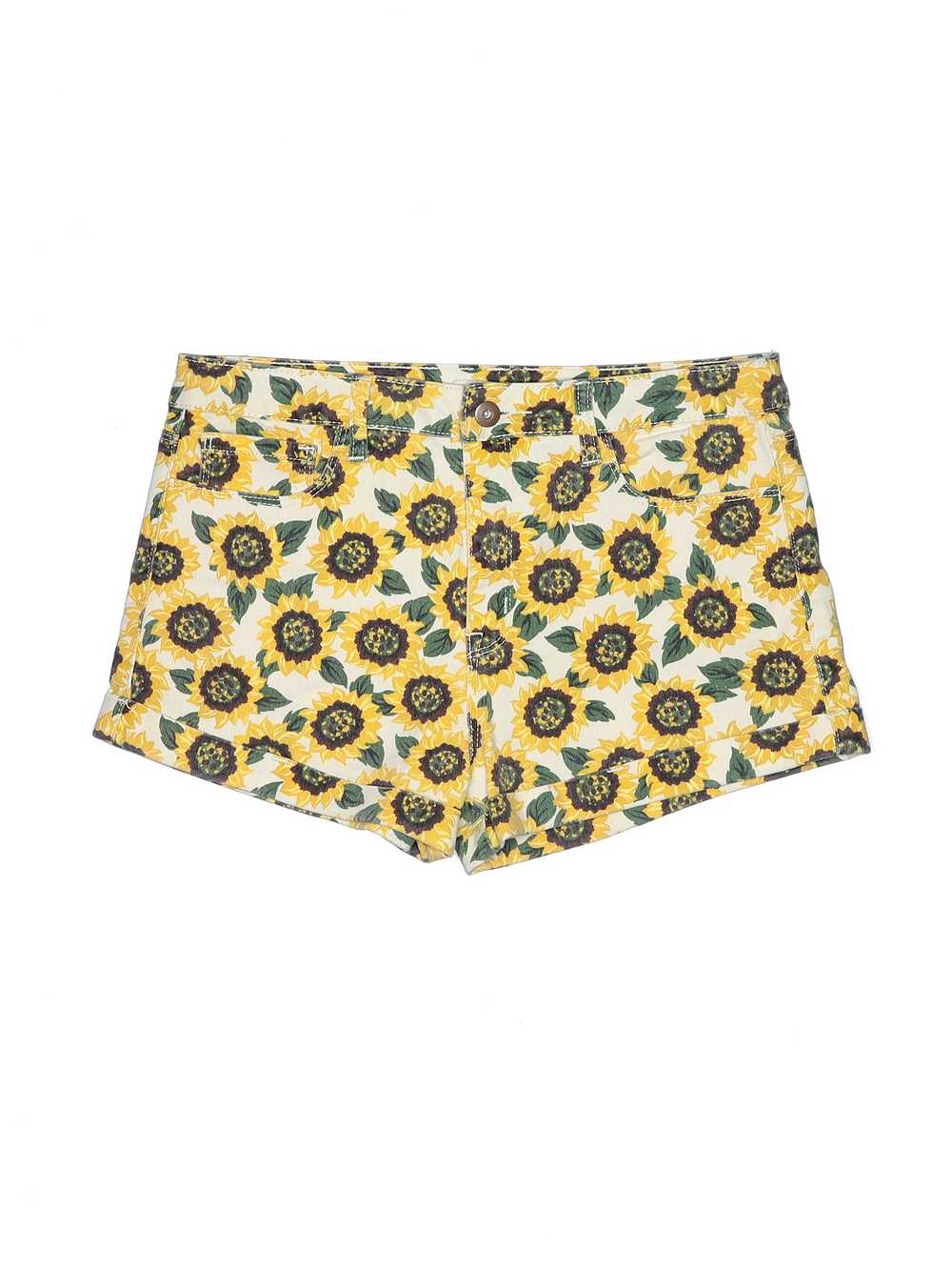 Forever 21 Women Yellow Shorts 29W - image 1