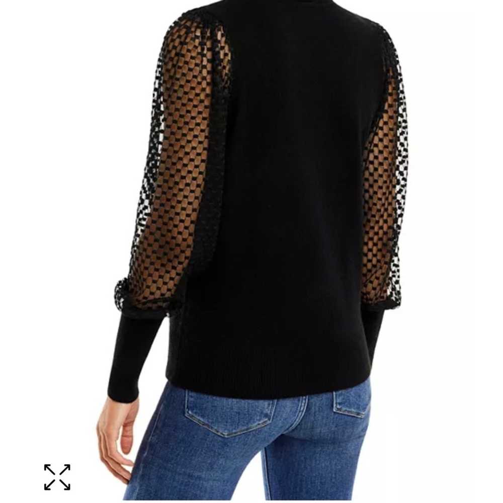 Aqua Cashmere Turtleneck Sweater Size XS - image 3