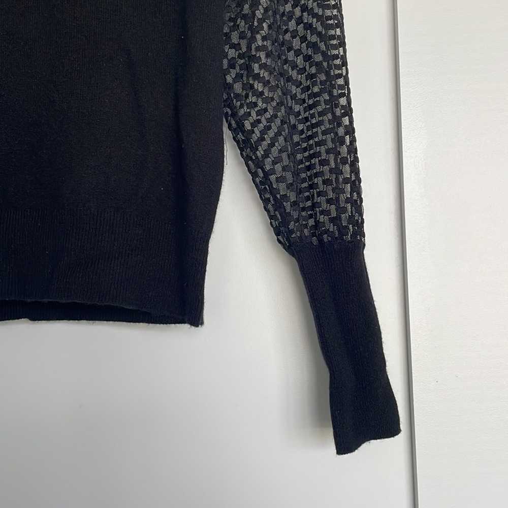 Aqua Cashmere Turtleneck Sweater Size XS - image 6