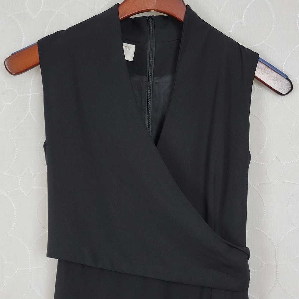 Jones New York Womens Wrap Dress 4 Black Tie Belt… - image 8