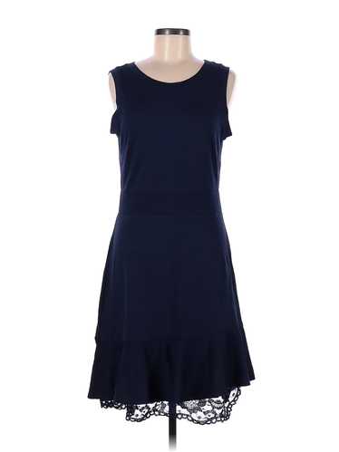Signature collection Women Blue Casual Dress M - image 1