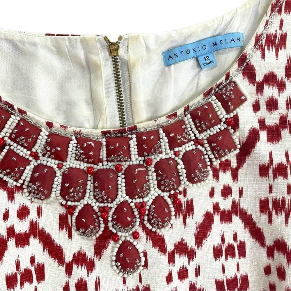 Antonio Melani Jeweled Dress - Size 12 - image 3