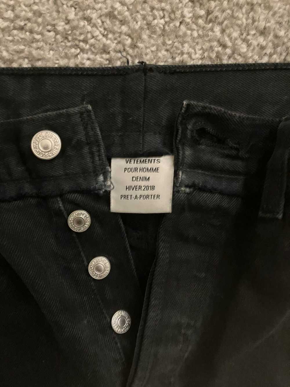 Vetements Deconstructed denim - image 6