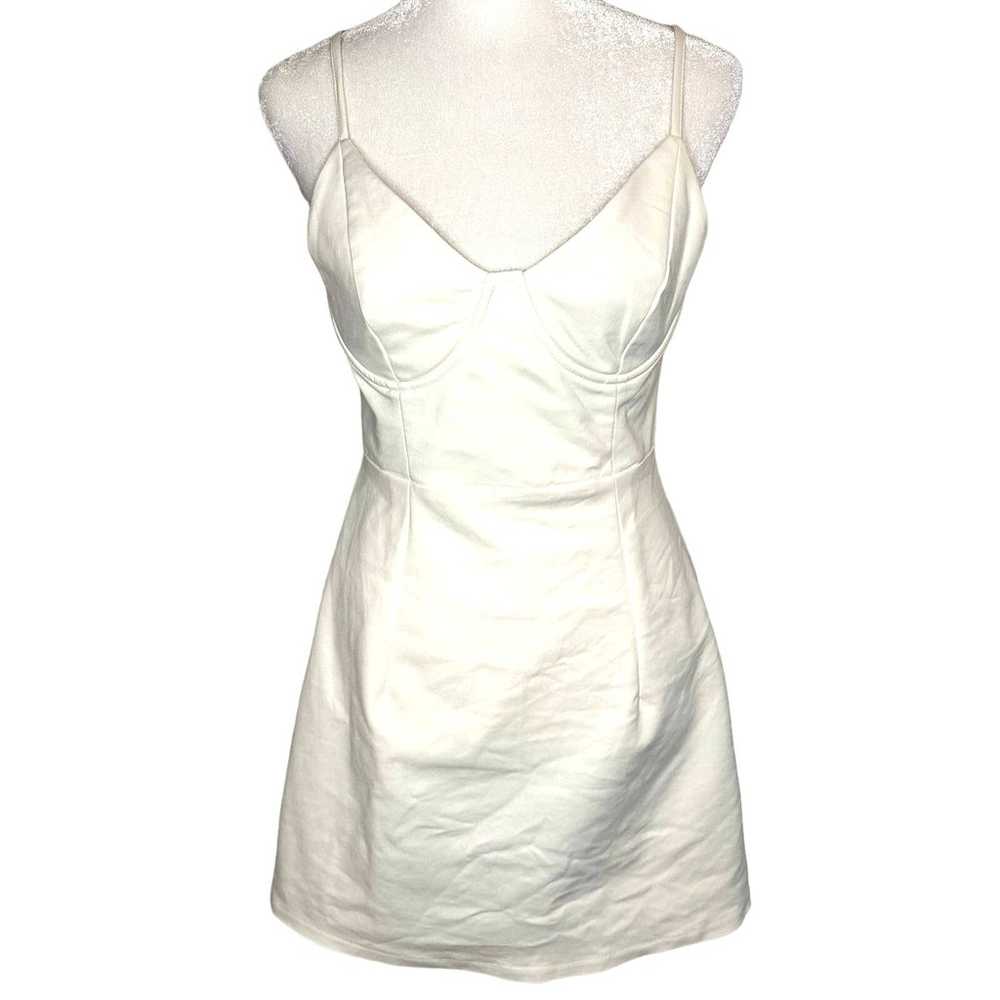 Princess Poly Novella White Bodycon Mini Dress Si… - image 2